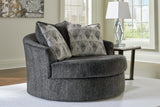 Biddeford Oversized Swivel Accent Chair