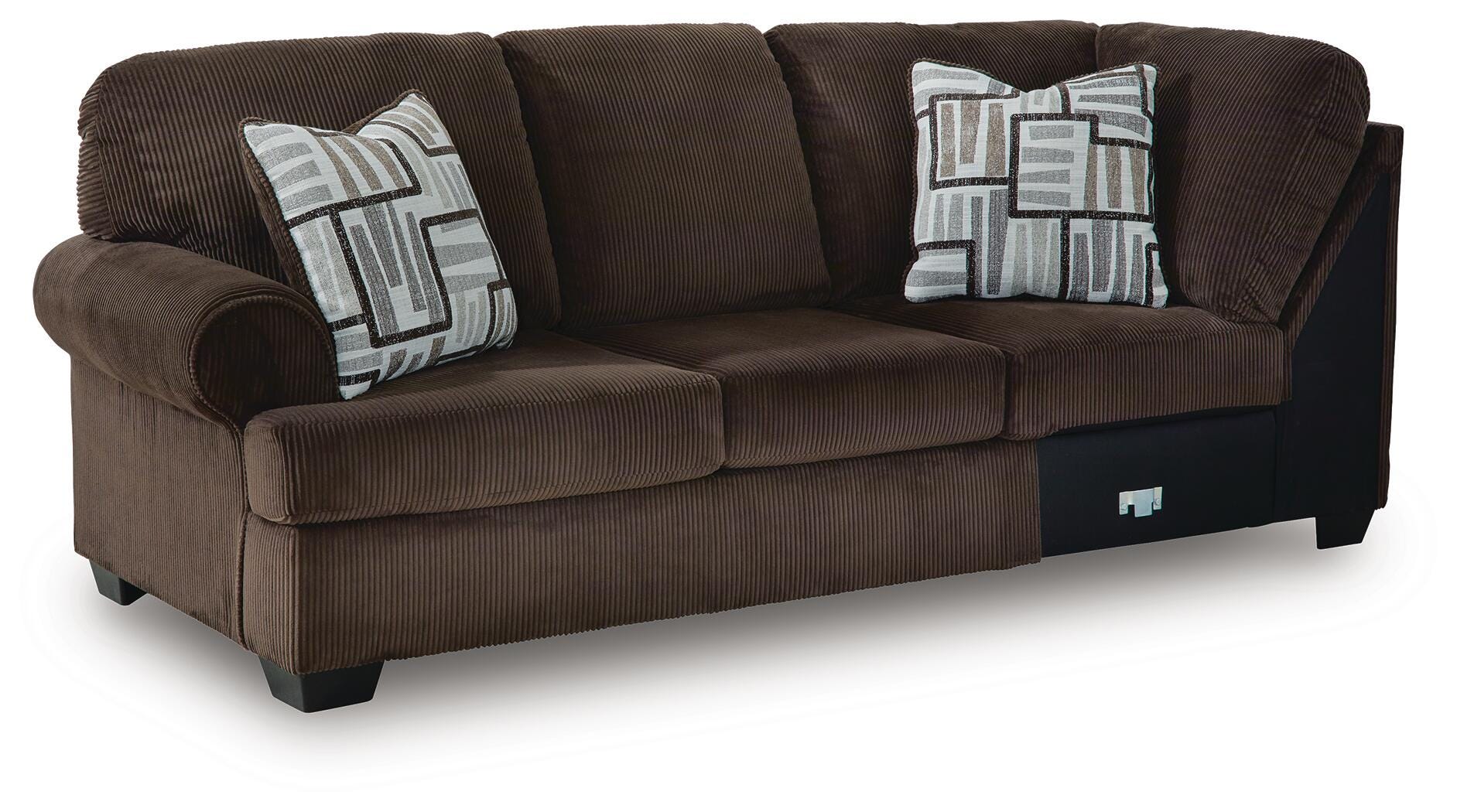Kimlee 3-Piece Sectional and Ottoman