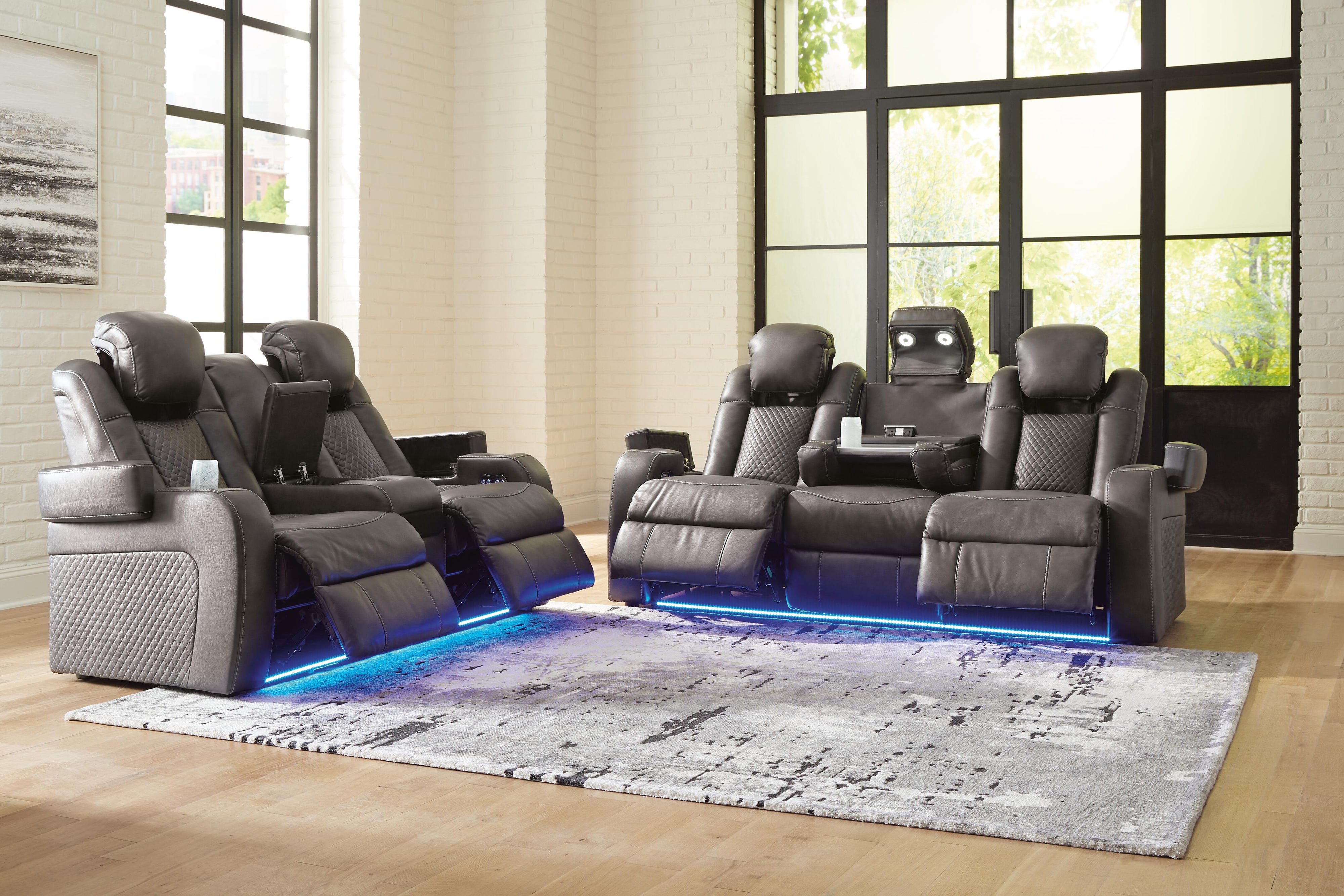 Fyne-Dyme Power Sofa and Loveseat