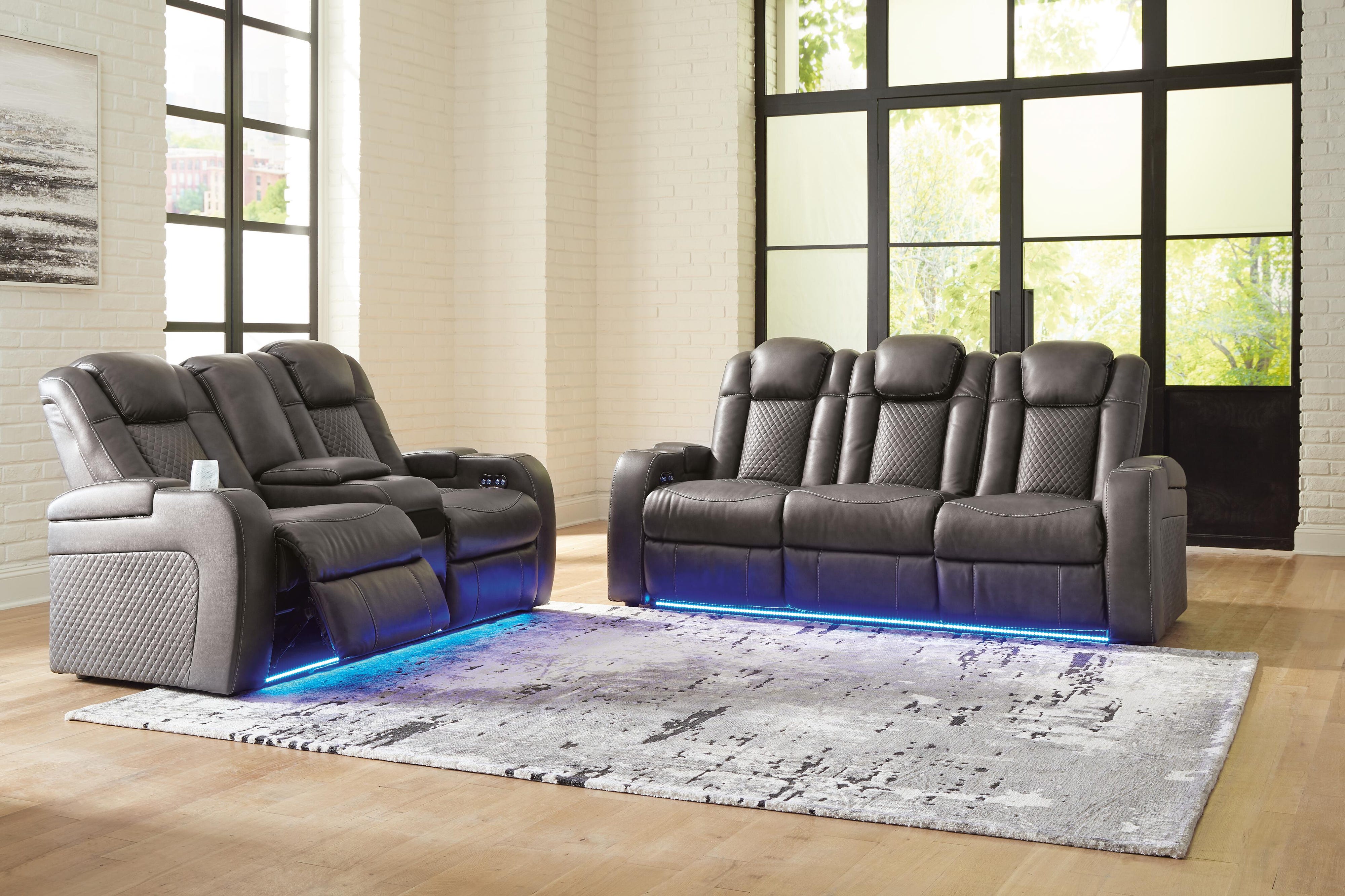 Fyne-Dyme Power Sofa and Loveseat
