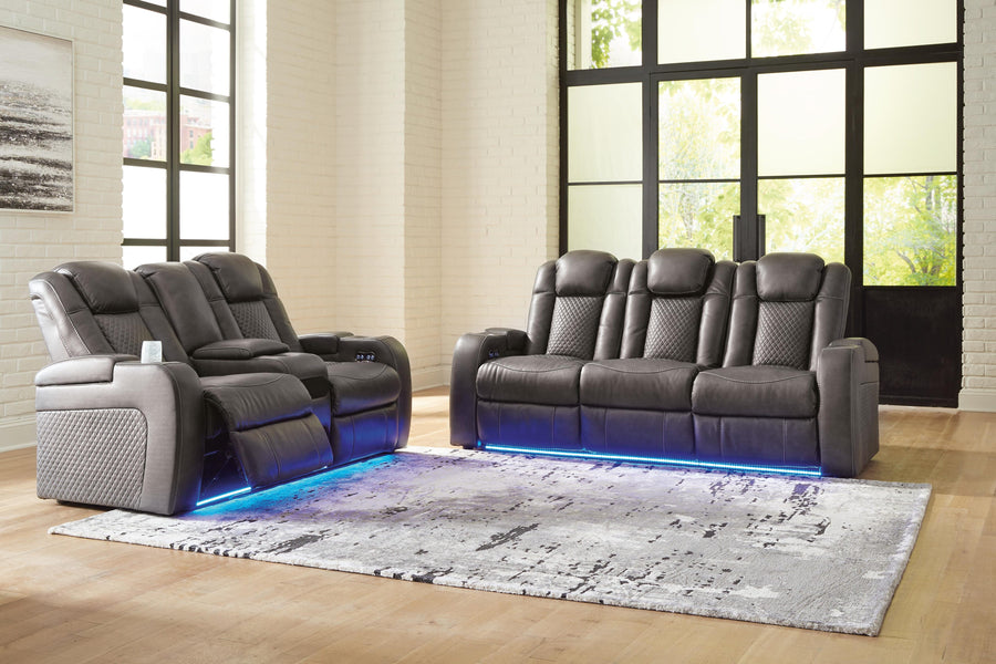 Fyne-Dyme Power Sofa and Loveseat