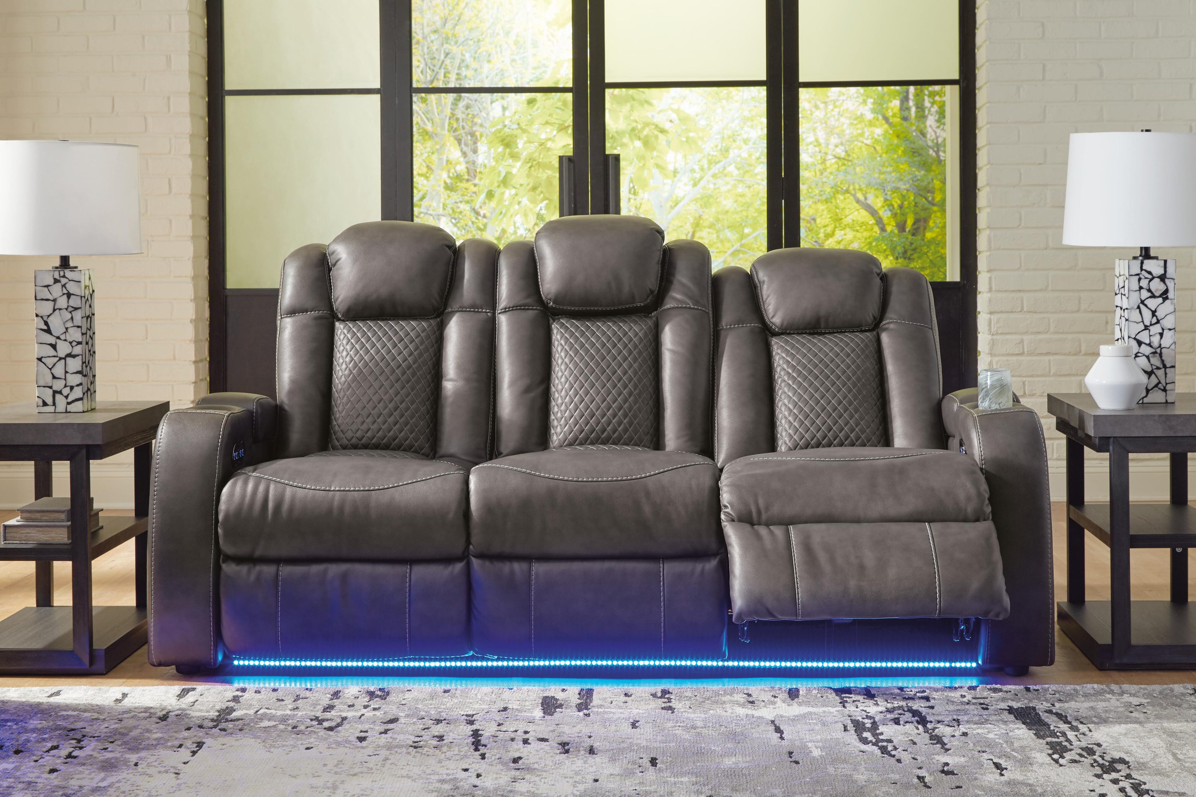 Fyne-Dyme Power Reclining Sofa and Power Recliner