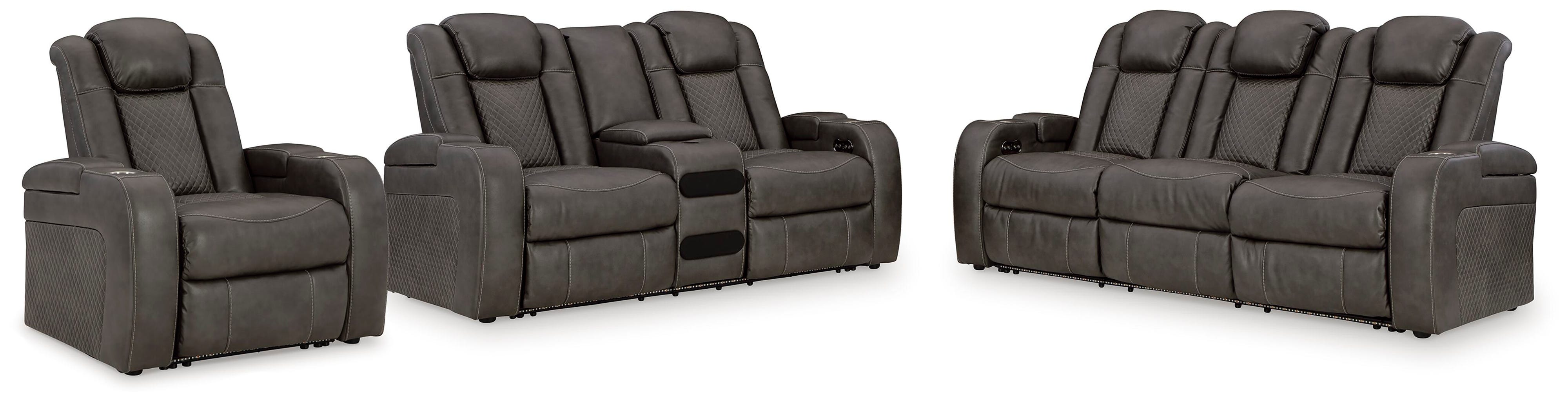 Fyne-Dyme Power Sofa, Loveseat and Recliner