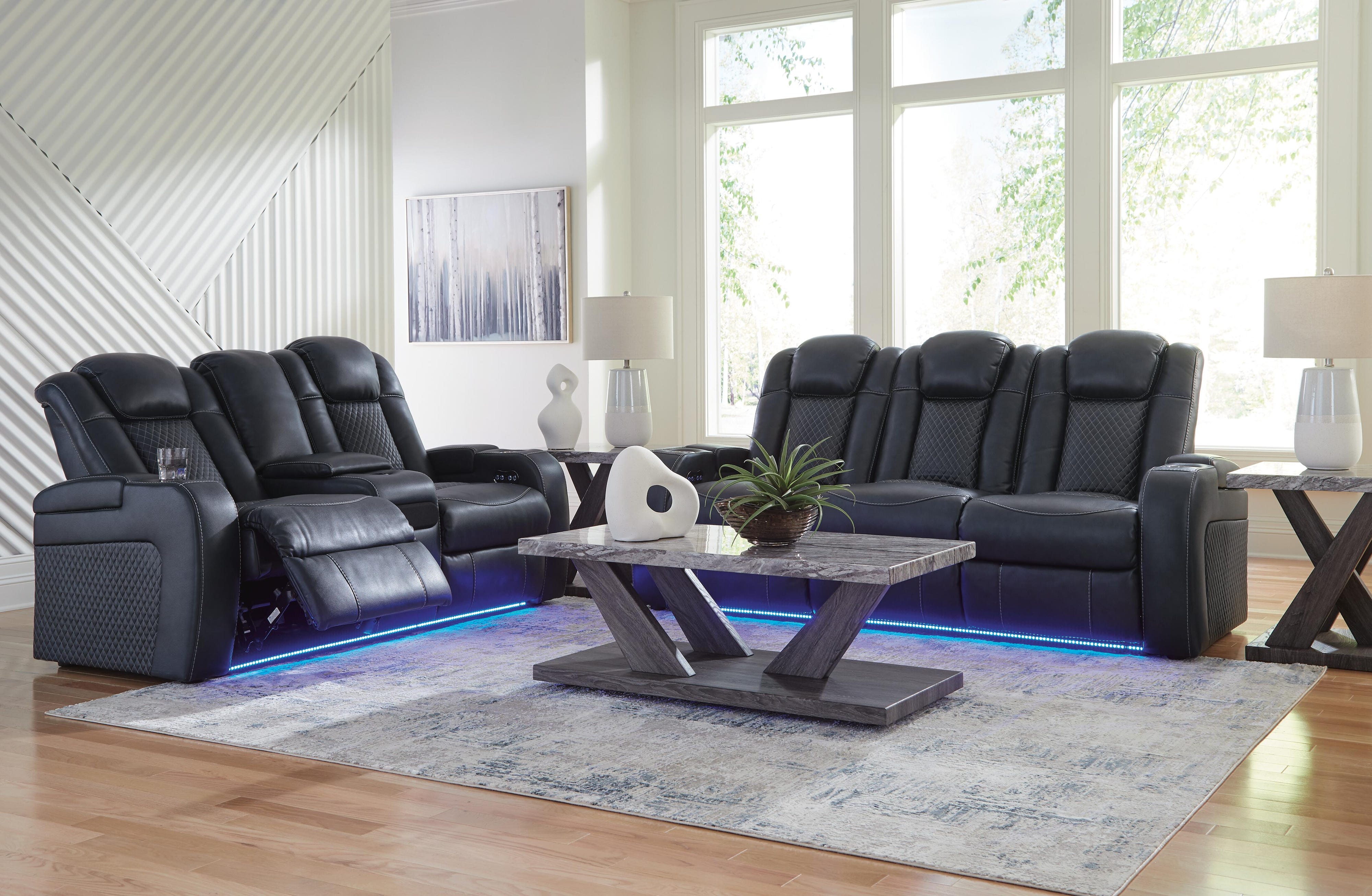Fyne-Dyme Power Sofa and Loveseat