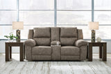 Laresview Reclining Loveseat with Console