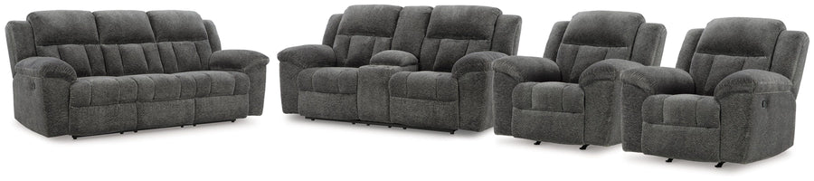 Frohn Reclining Sofa and Loveseat and 2 Recliners