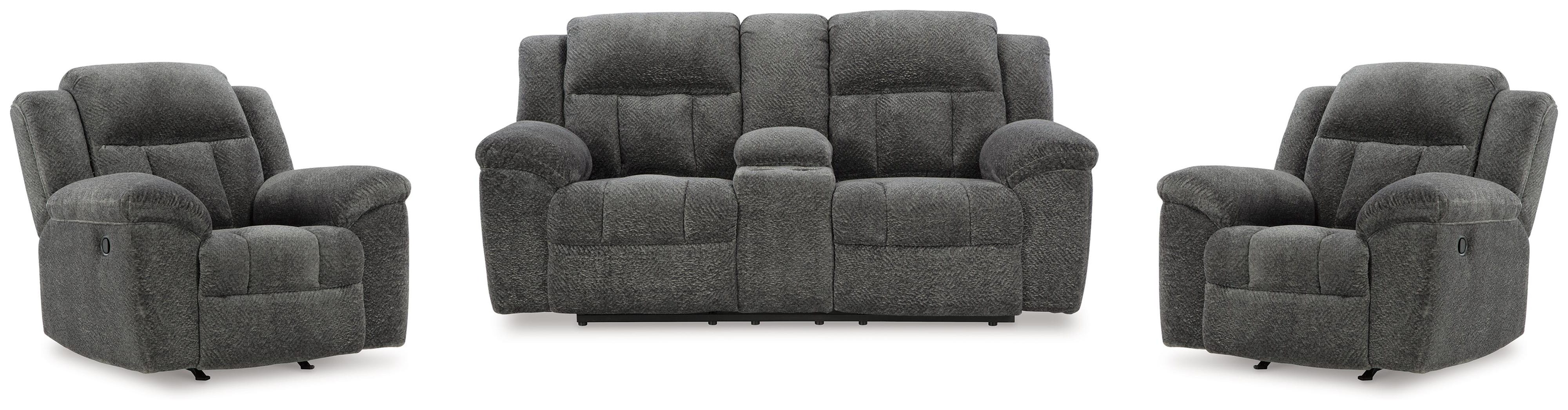 Frohn Reclining Loveseat and 2 Recliners