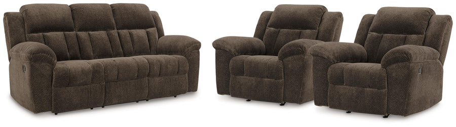 Frohn Reclining Sofa and 2 Recliners