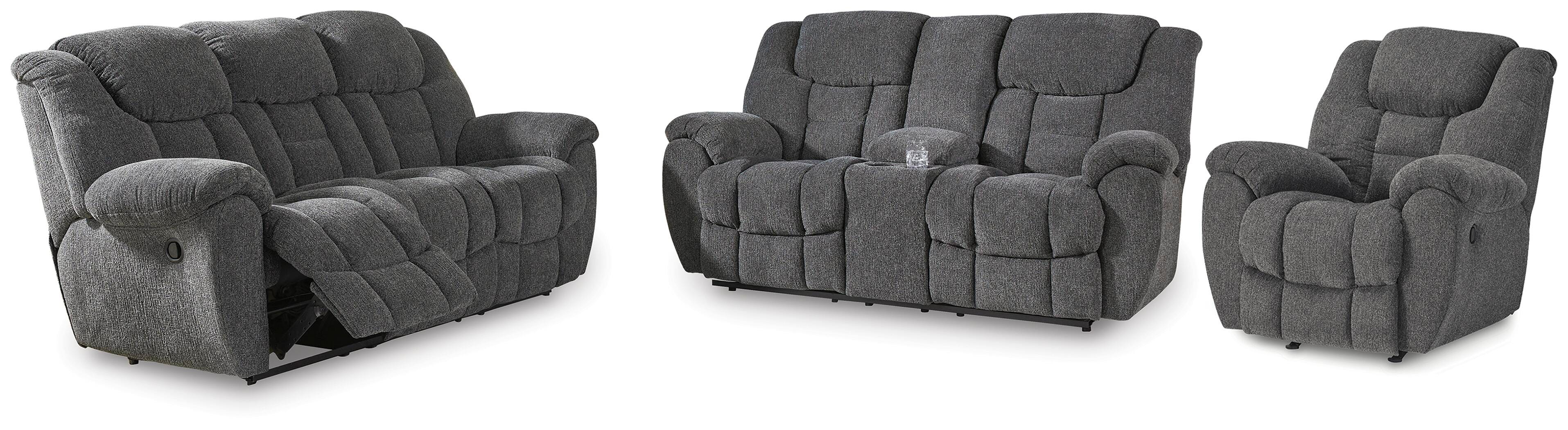 Foreside Reclining Sofa, Loveseat and Recliner
