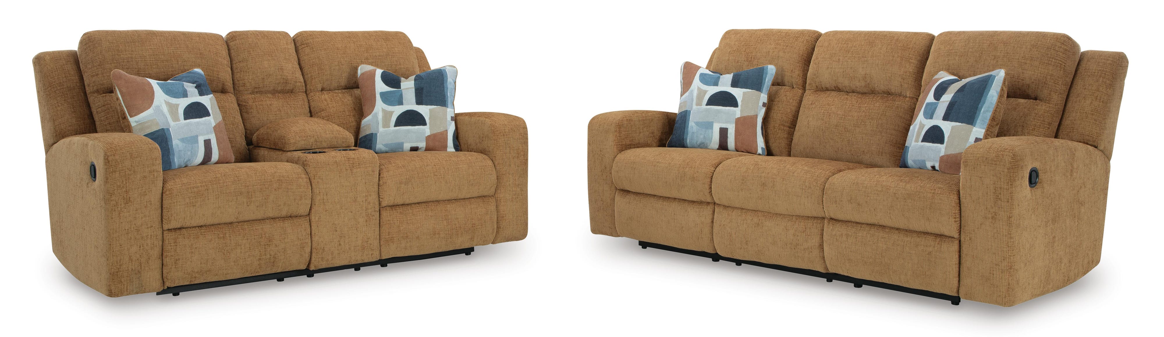 Kanlow Reclining Sofa and Loveseat