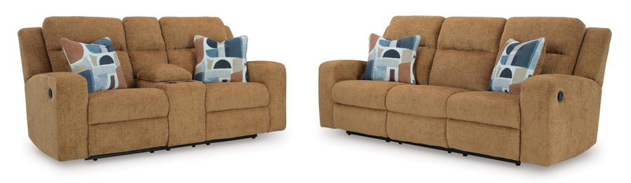 Kanlow Reclining Sofa and Loveseat