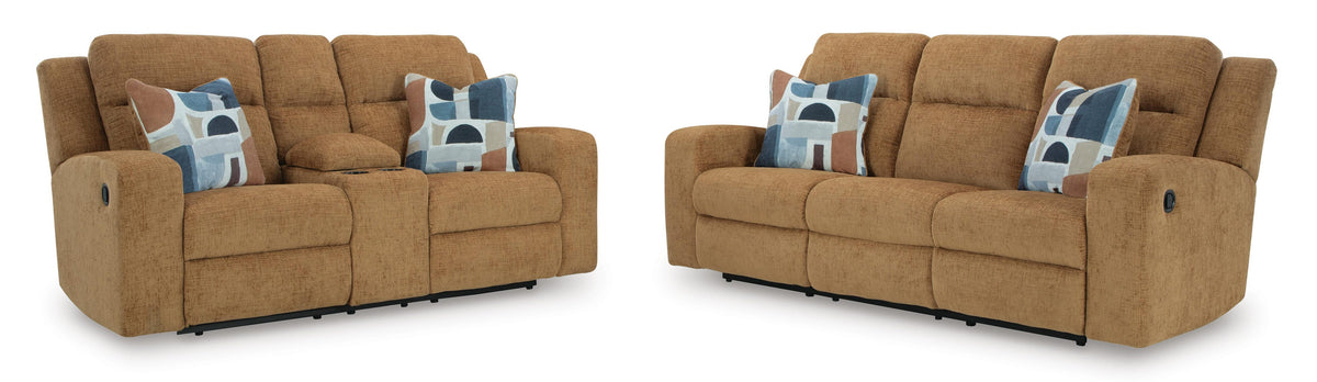 Kanlow Reclining Sofa and Loveseat