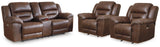 Stoneland Power Reclining Loveseat and 2 Power Recliners