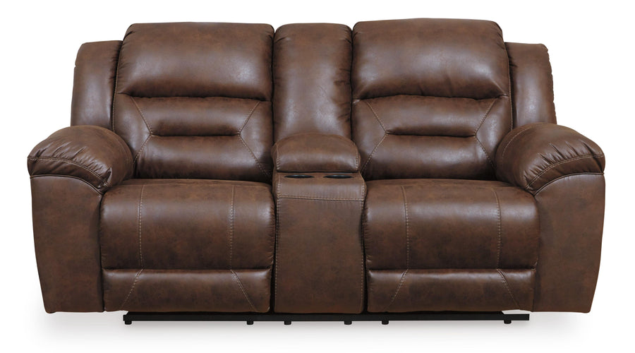 Stoneland Reclining Loveseat with Console
