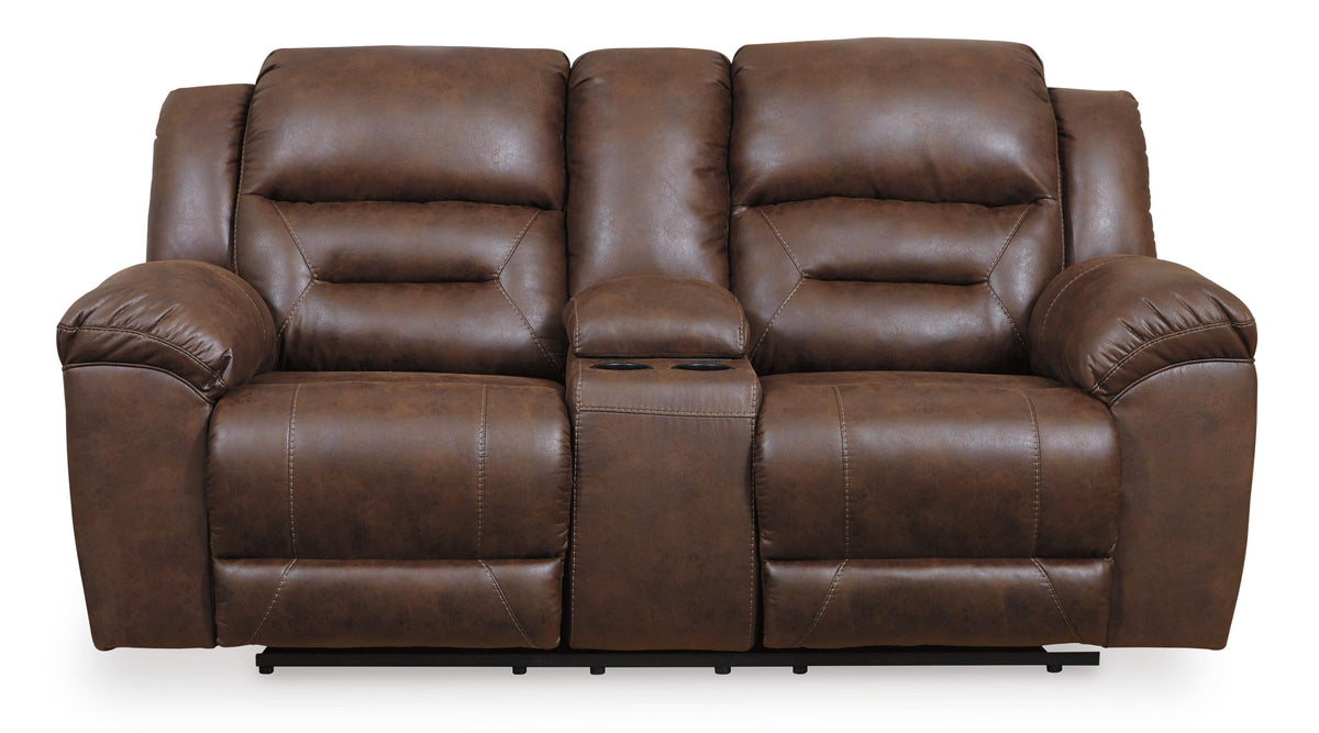 Stoneland Reclining Loveseat with Console