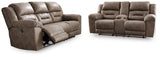 Bridgewater Power Reclining Sofa and Loveseat