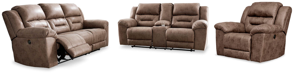 Bridgewater Power Reclining Sofa, Loveseat and Recliner