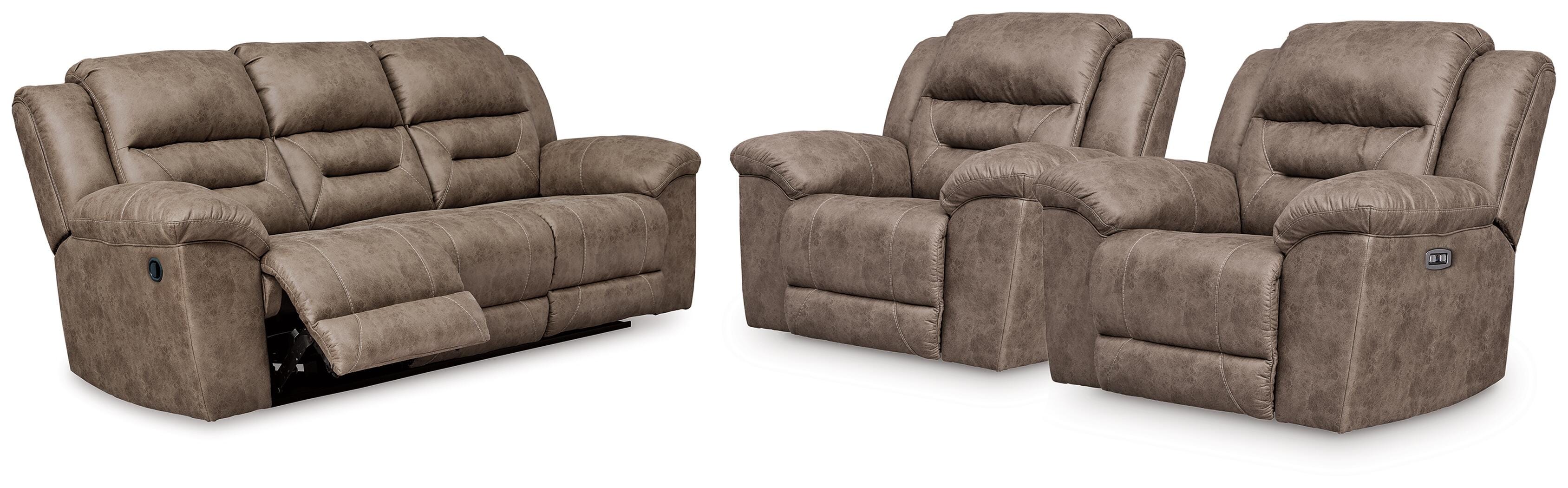 Bridgewater Reclining Sofa and 2 Power Recliners