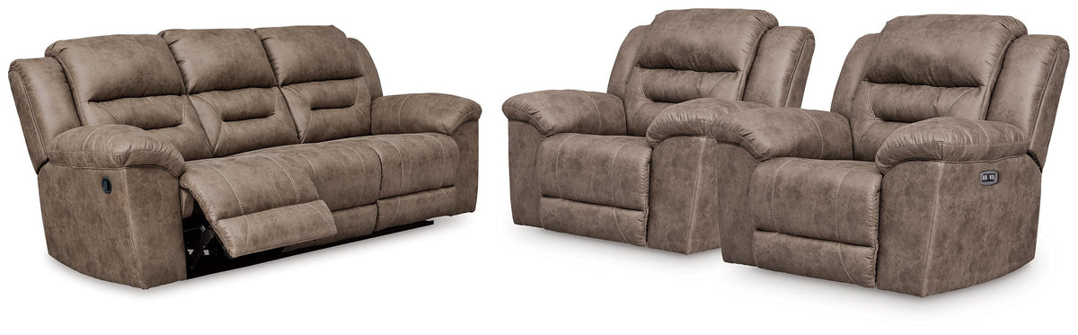 Bridgewater Reclining Sofa and 2 Power Recliners