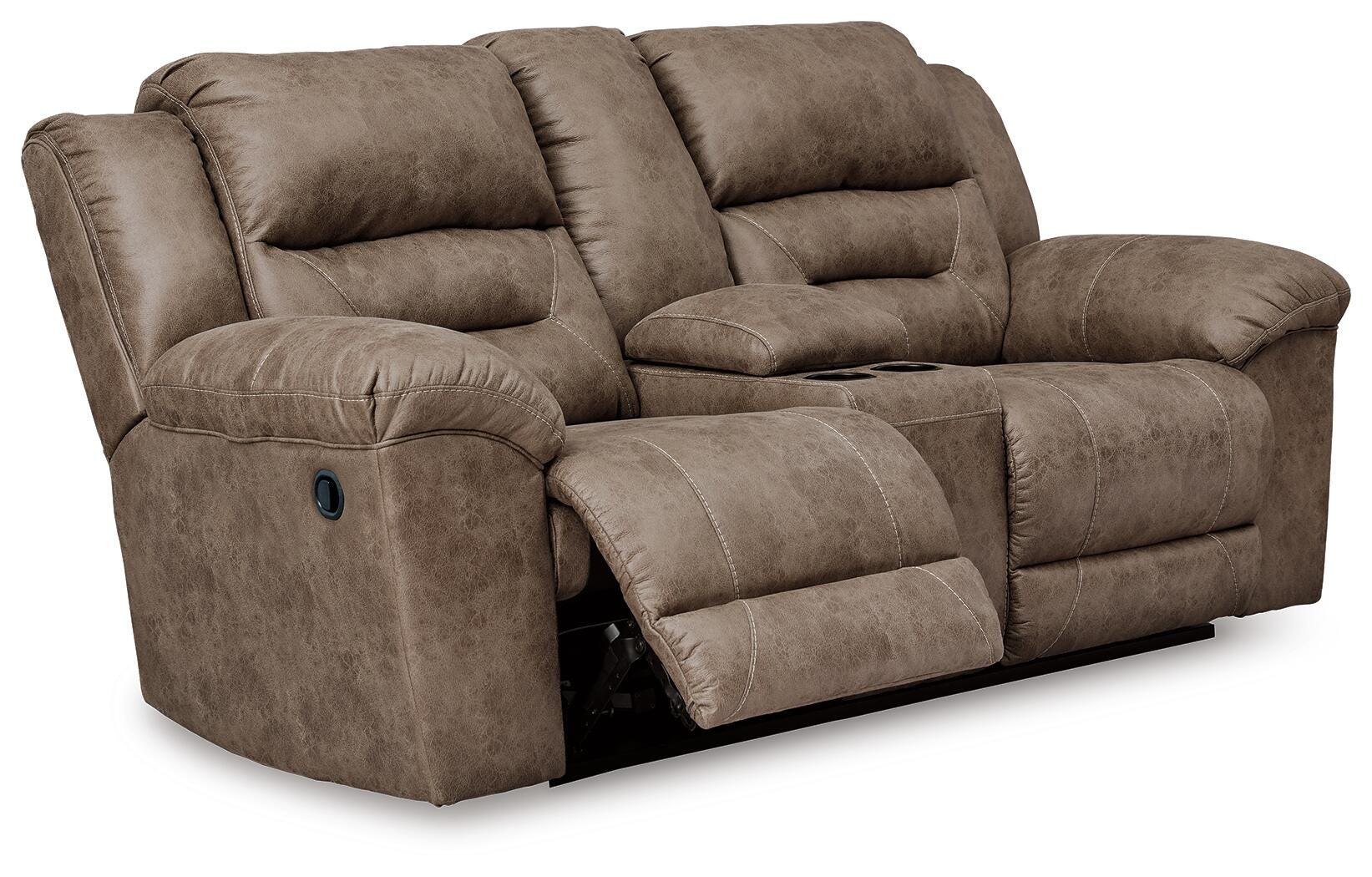 Stoneland Manual Reclining Sofa, Loveseat and Recliner Set