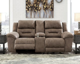 Bridgewater Power Reclining Loveseat with Console