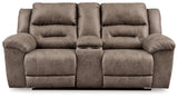 Bridgewater Power Reclining Loveseat with Console