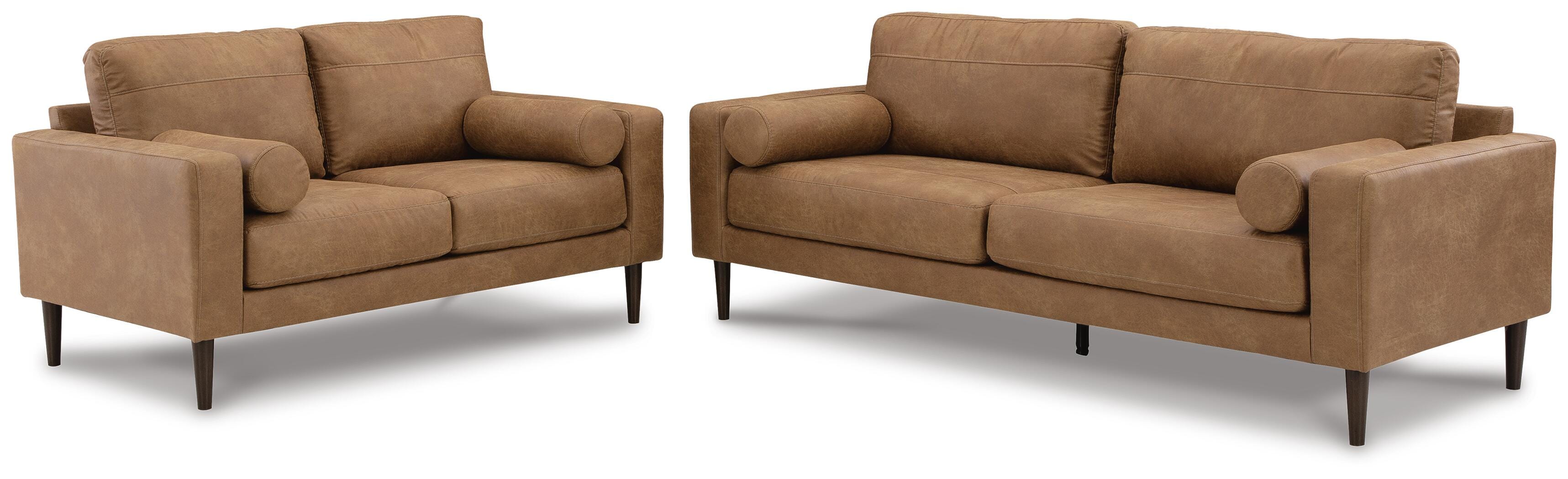 Telora Sofa and Loveseat