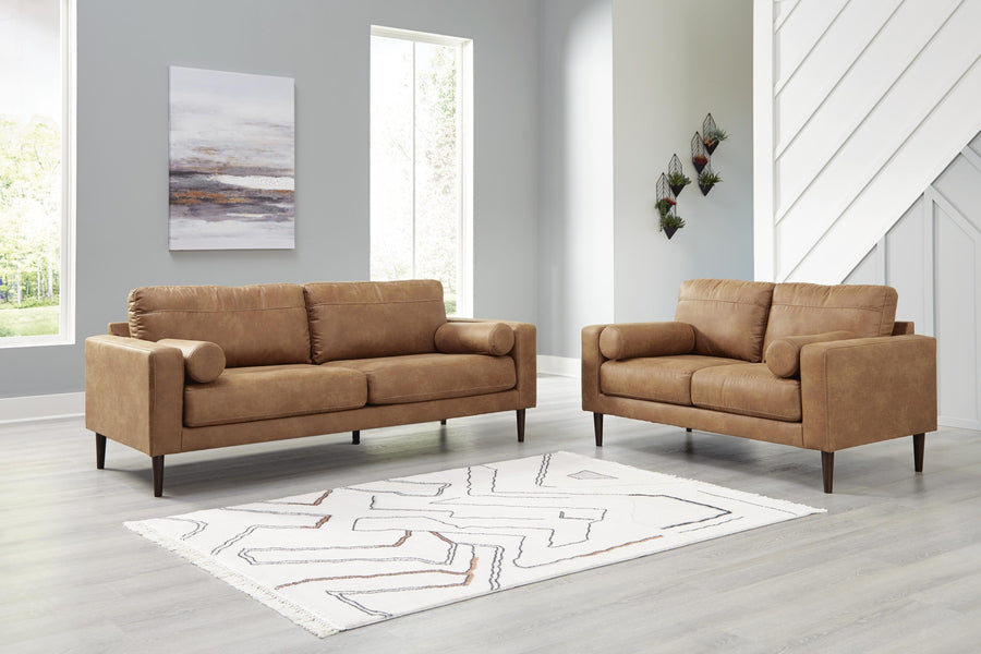 Telora Sofa and Loveseat