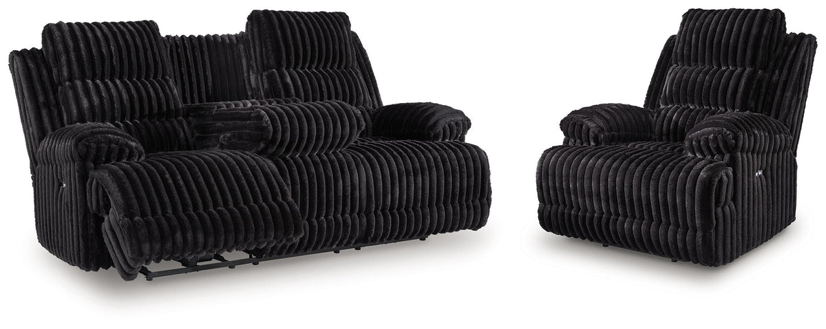 Rhines Falls Power Reclining Sofa and Power Recliner