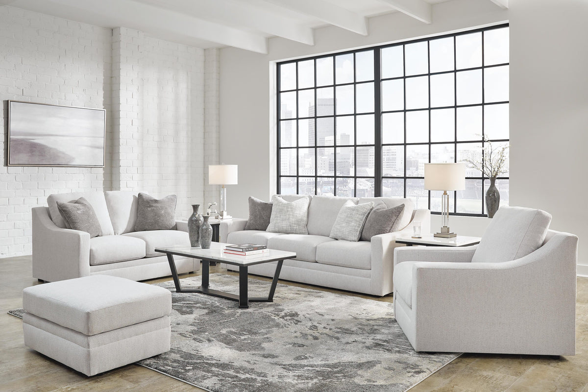 Maitelynn Sofa, Loveseat, Chair and Ottoman