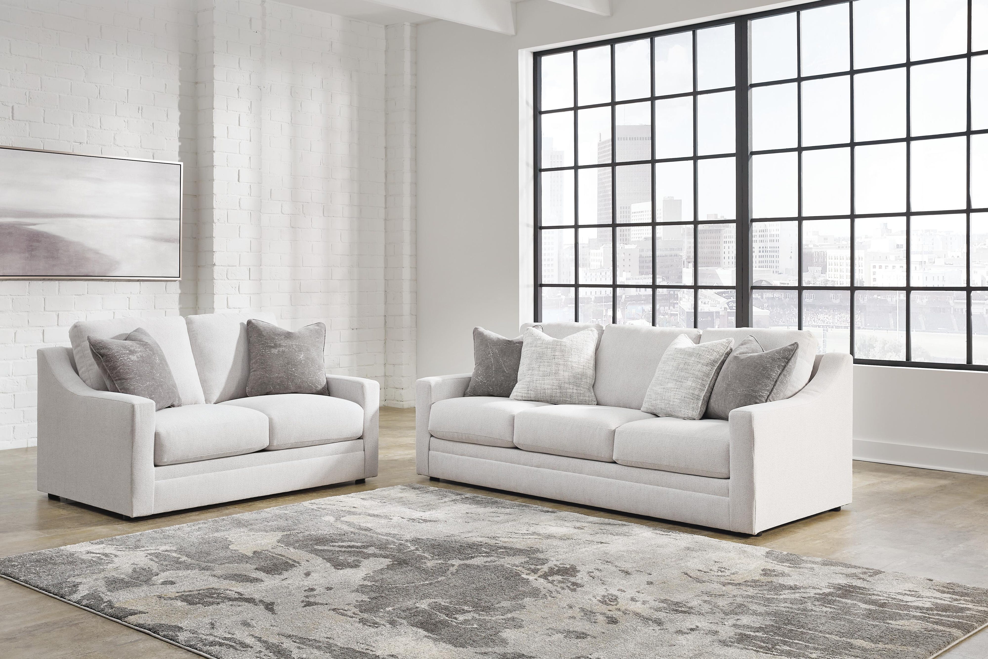 Maitelynn Sofa, Loveseat, Chair and Ottoman