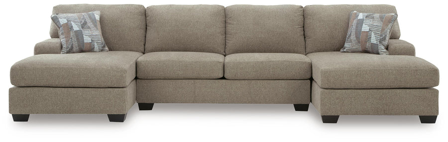 Newellen 3-Piece Sectional with Double Chaise