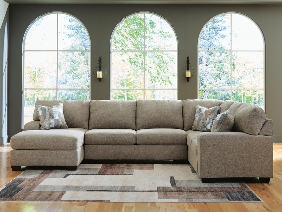 Newellen 3-Piece Sleeper Sectional with Chaise