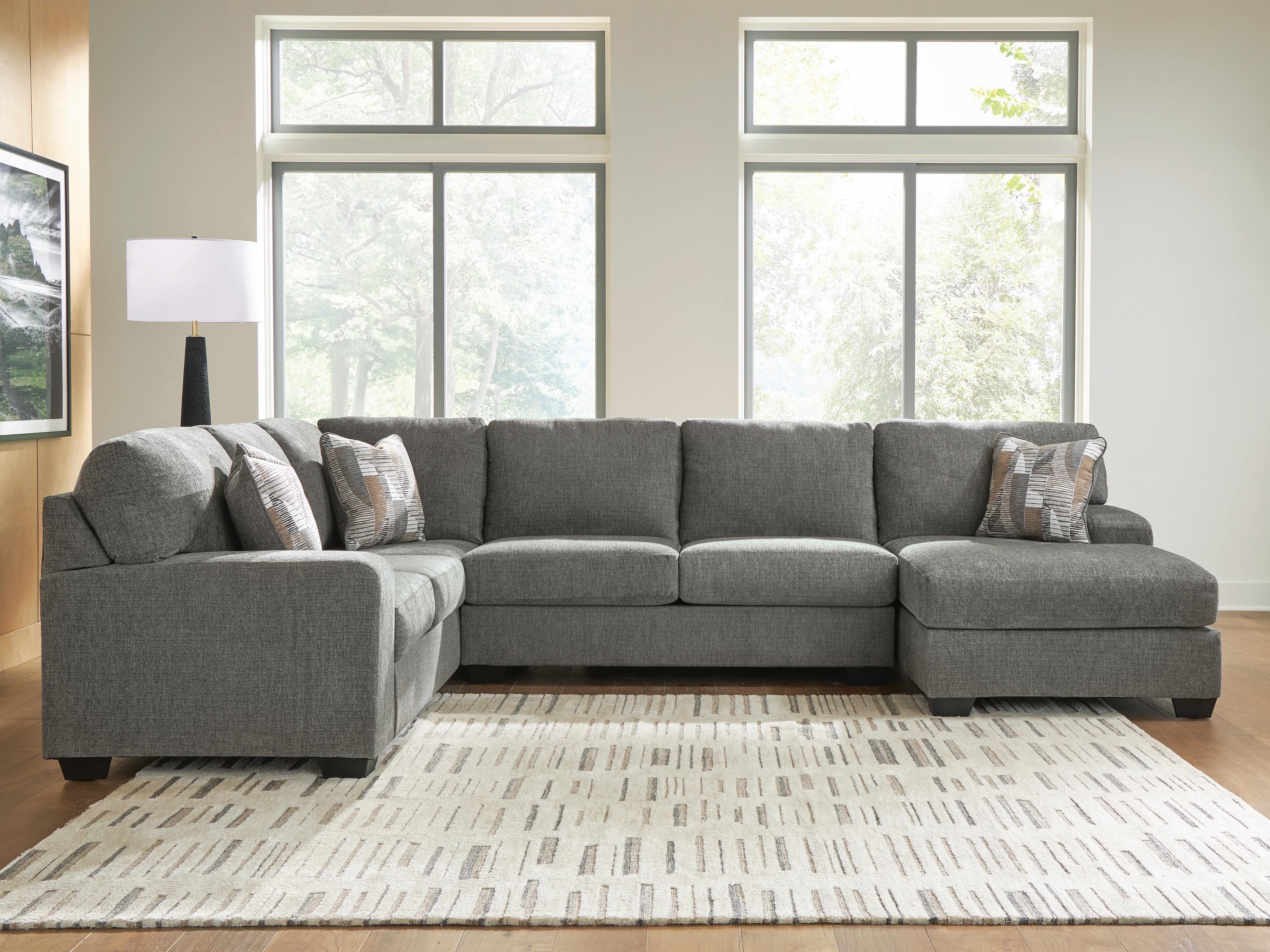 Clarington 3-Piece Sectional with Chaise