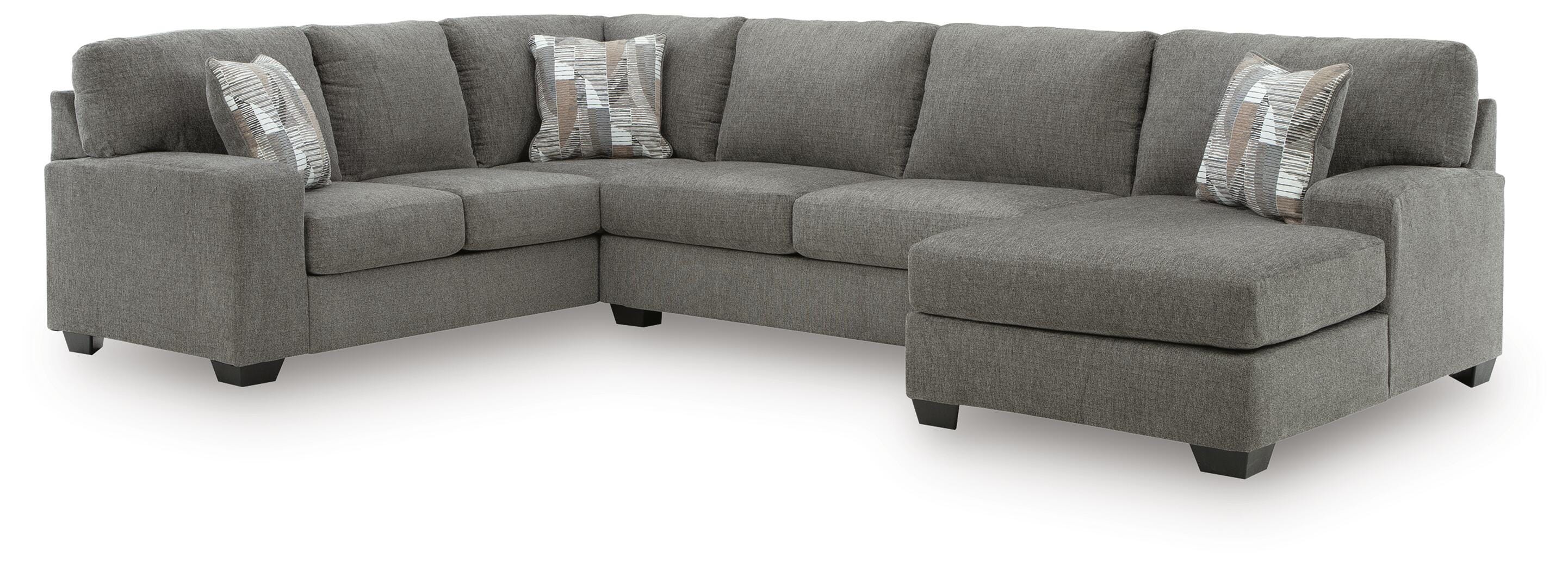 Clarington 3-Piece Sectional with Chaise
