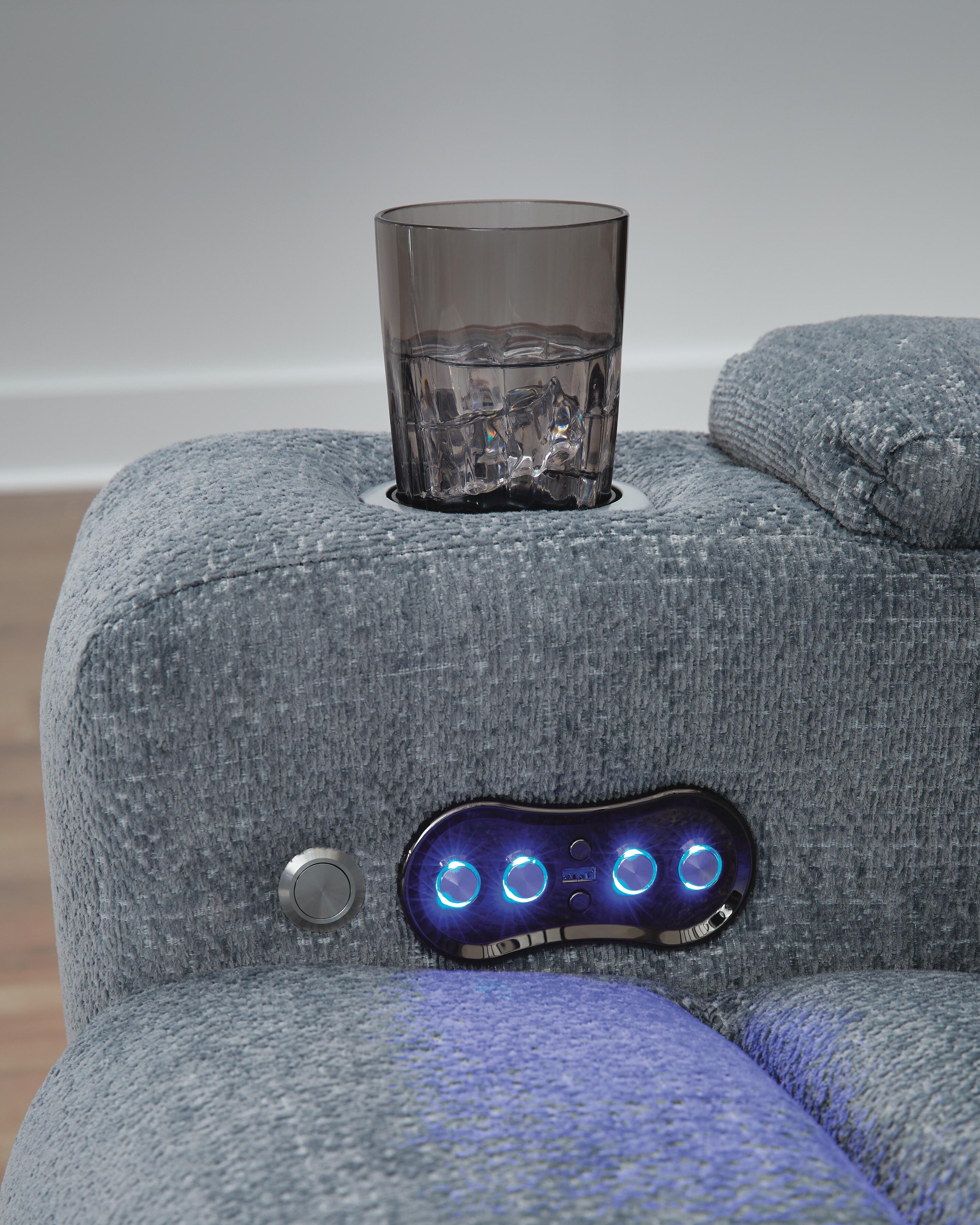 Studio Cave Power Reclining Loveseat with Console