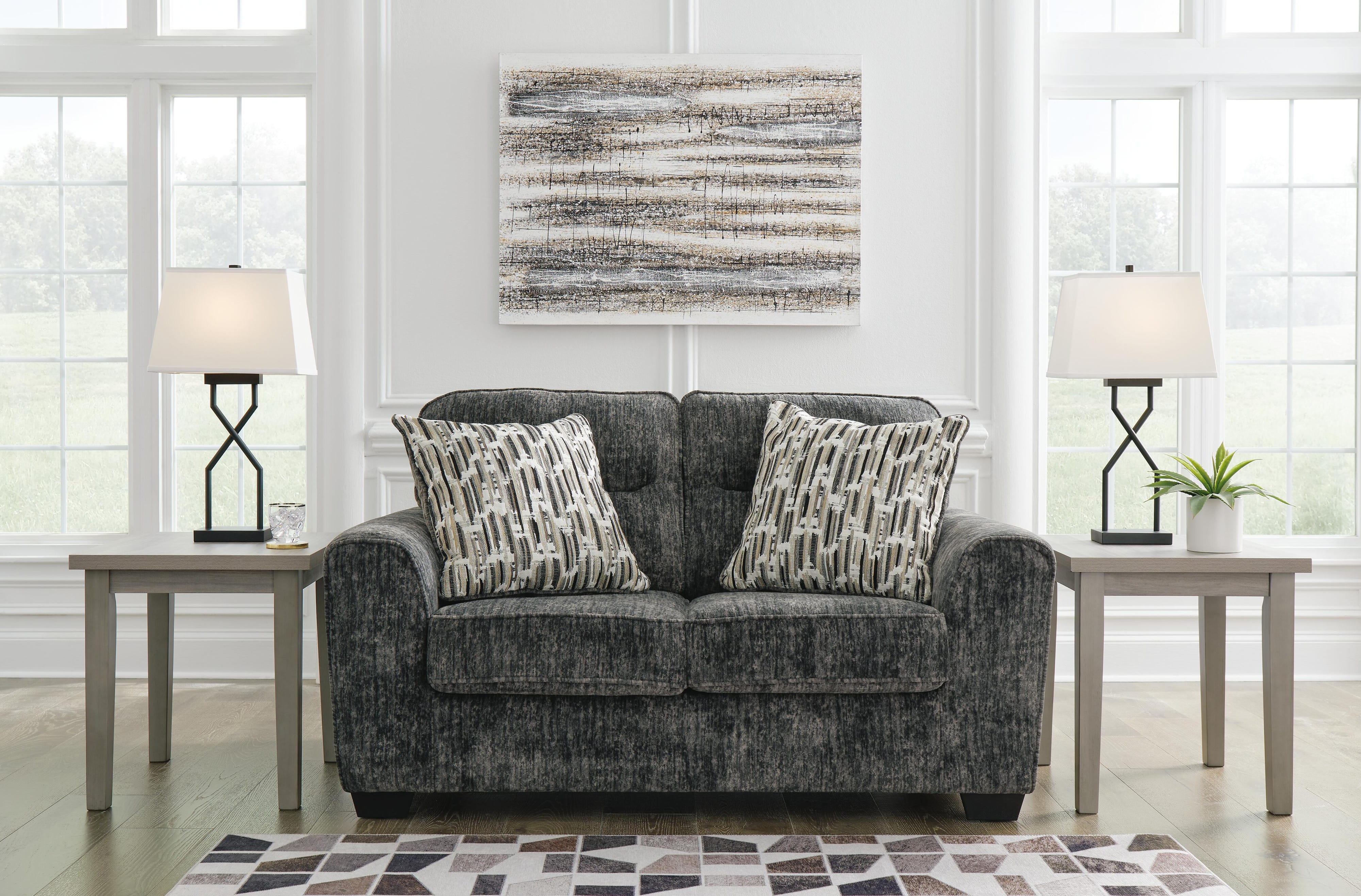 Lonoke 2 Loveseats, Oversized Chair and Ottoman
