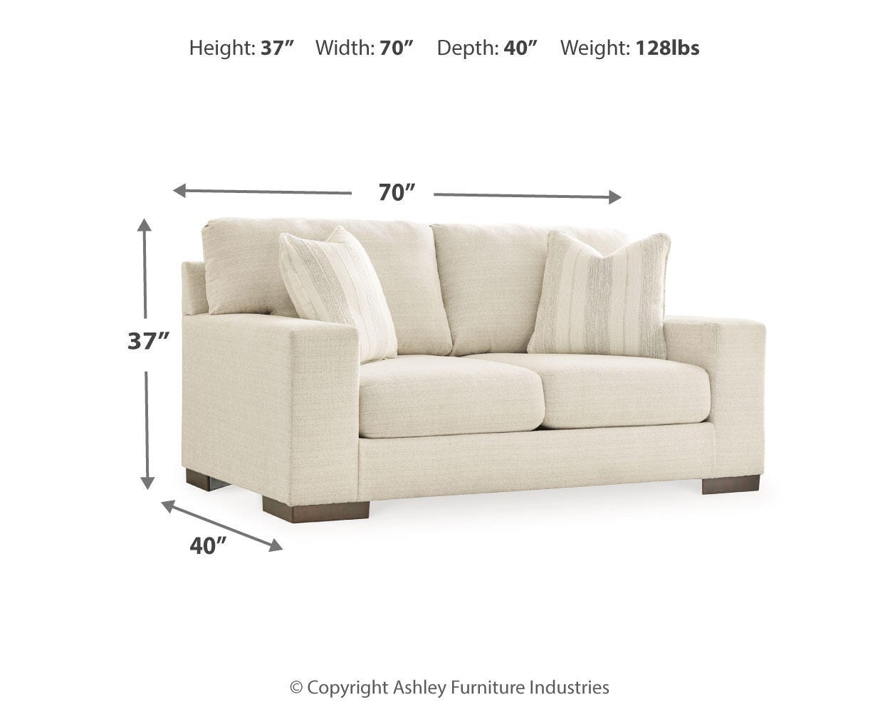 Maggie Sofa, Loveseat and Ottoman