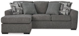 Gardiner Sofa Chaise with Ottoman