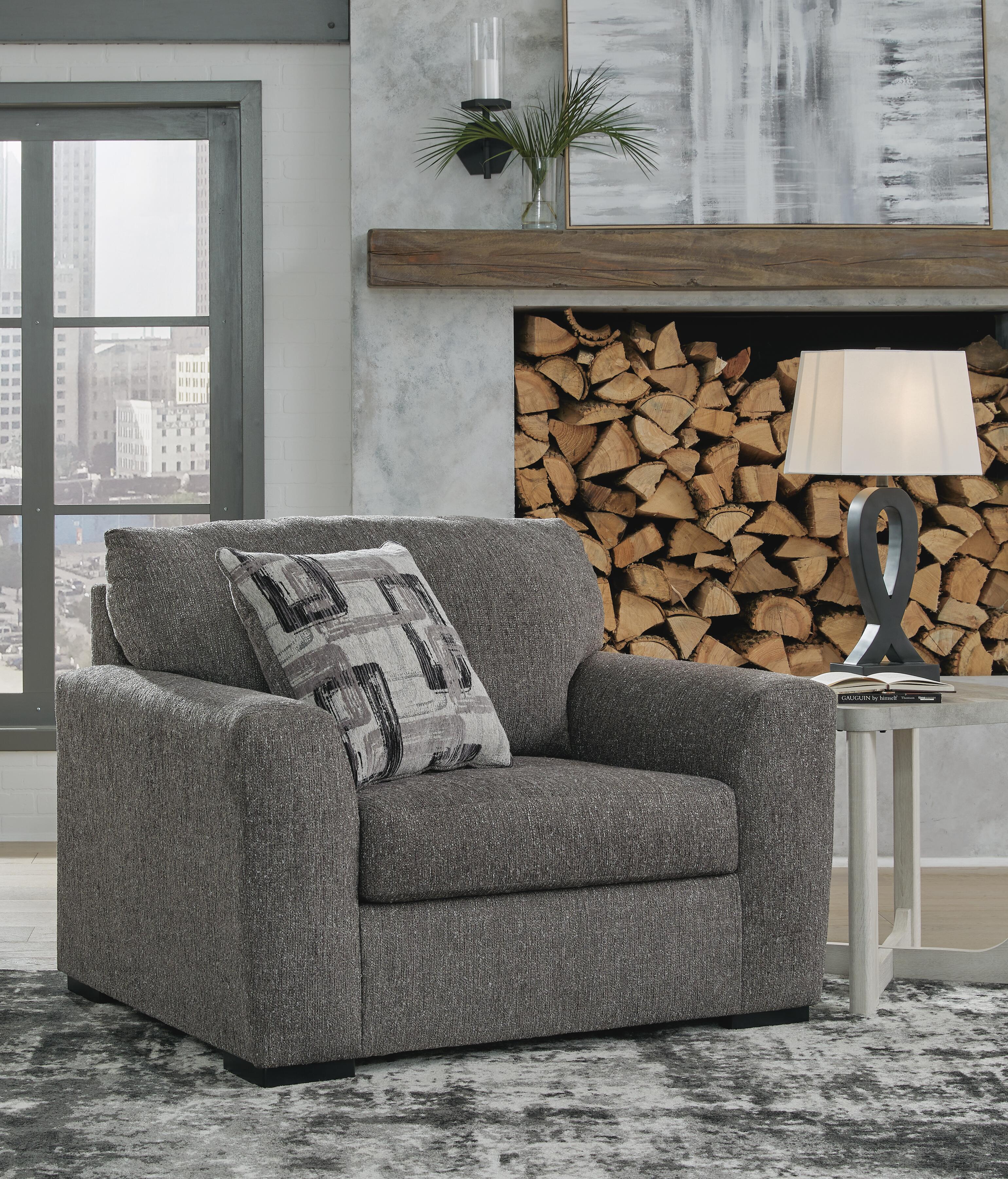 Gardiner Chair and Ottoman