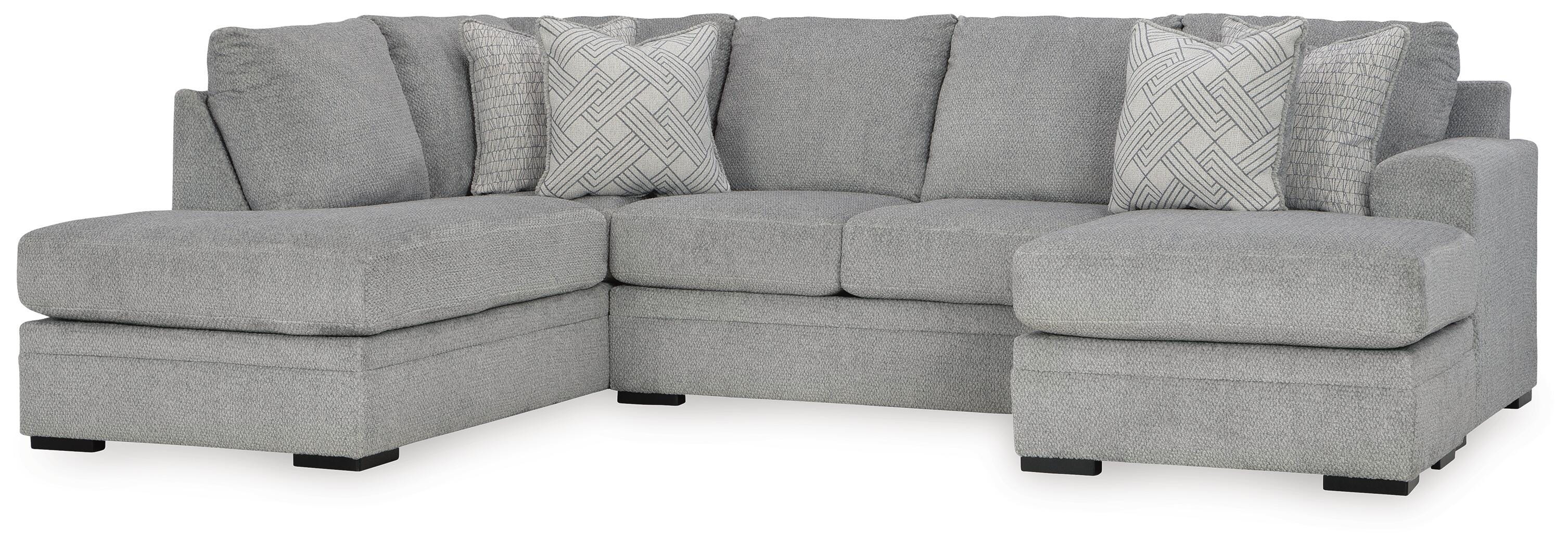 Casselbury 2-Piece Sectional with Ottoman