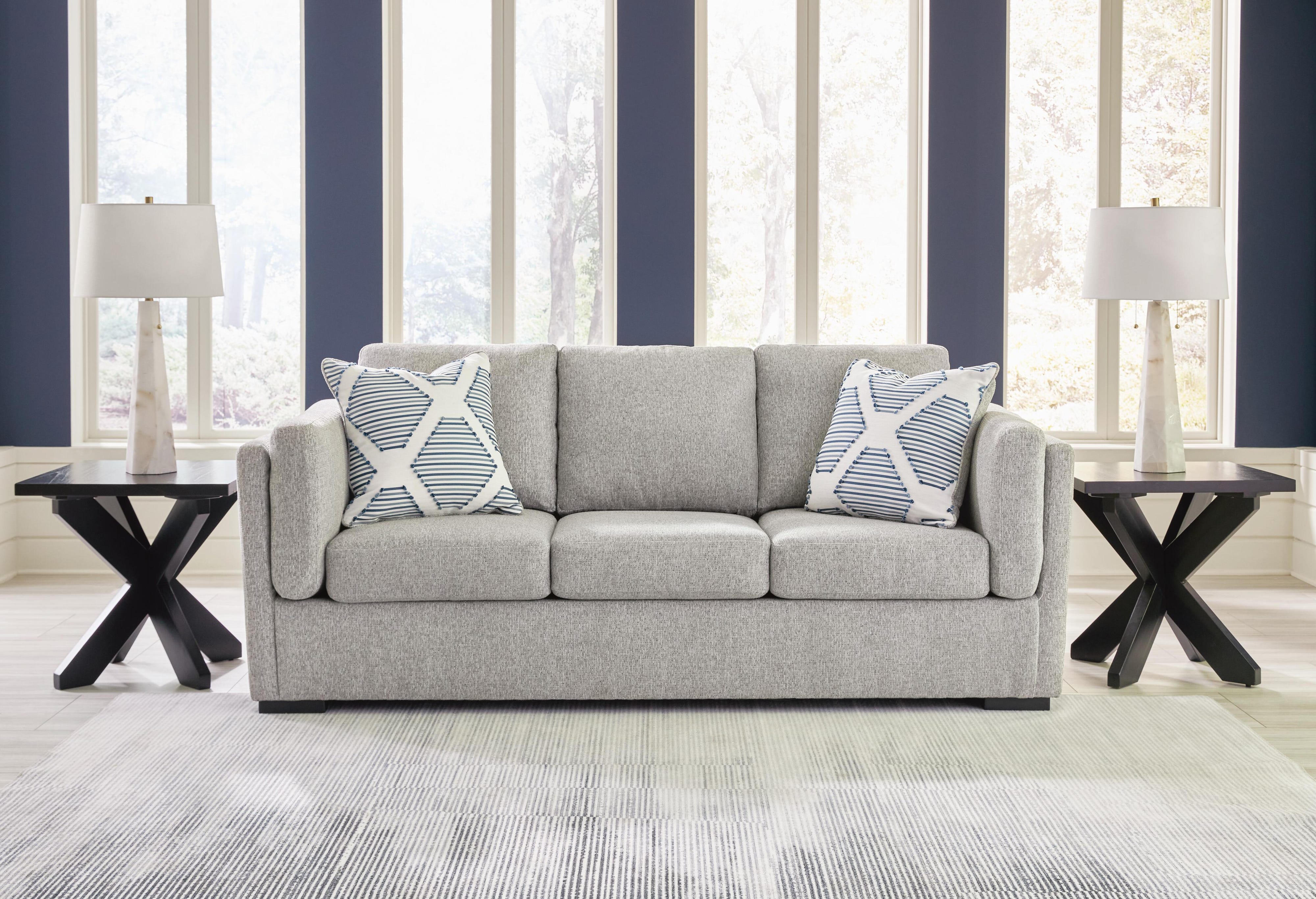 Evansley Sofa, Loveseat, Chair and Ottoman