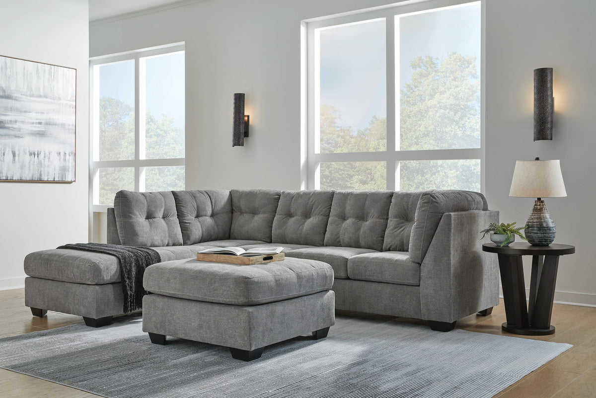 Parkview 2-Piece Sleeper Sectional with Ottoman
