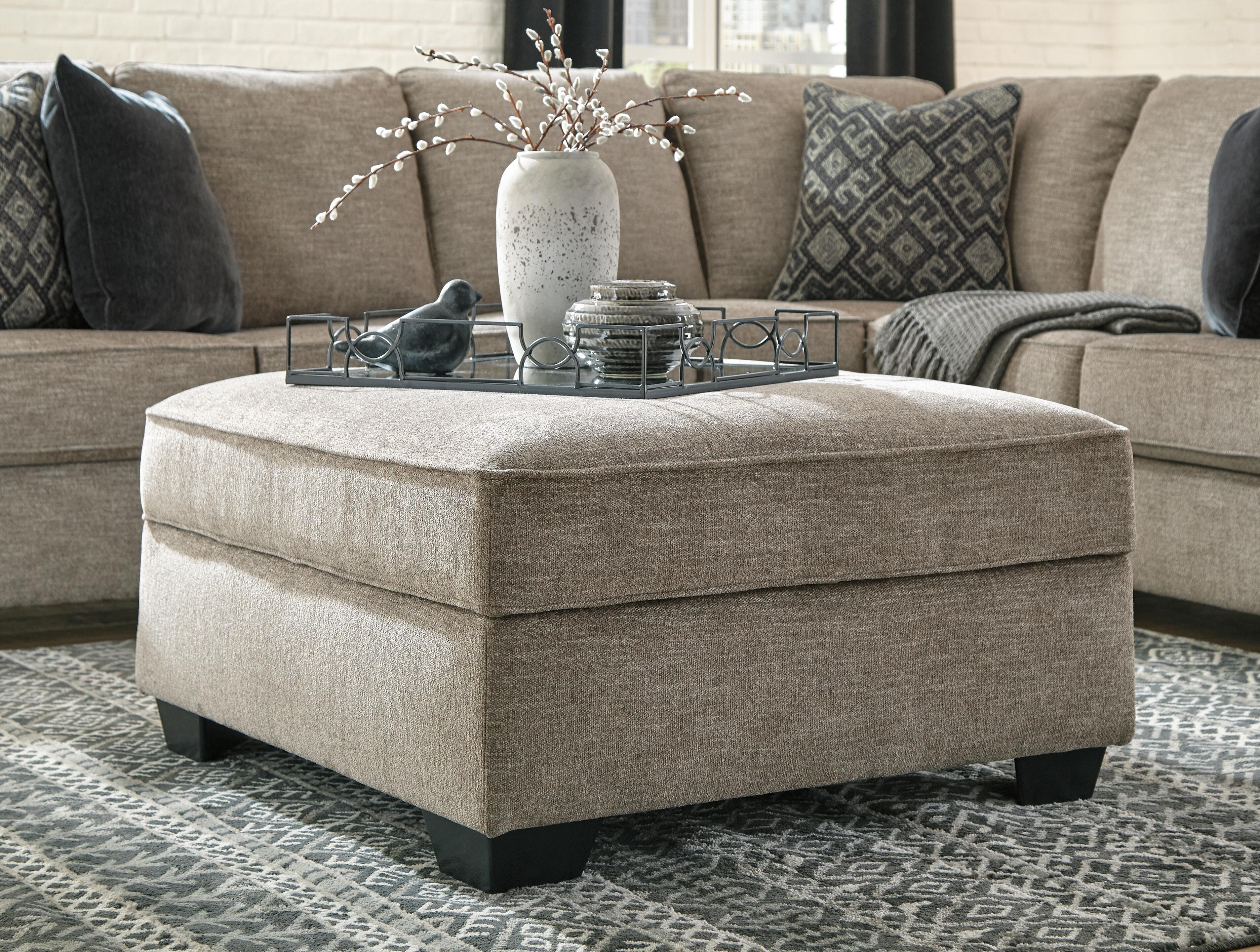 Bovarian 3-Piece Sectional and Ottoman