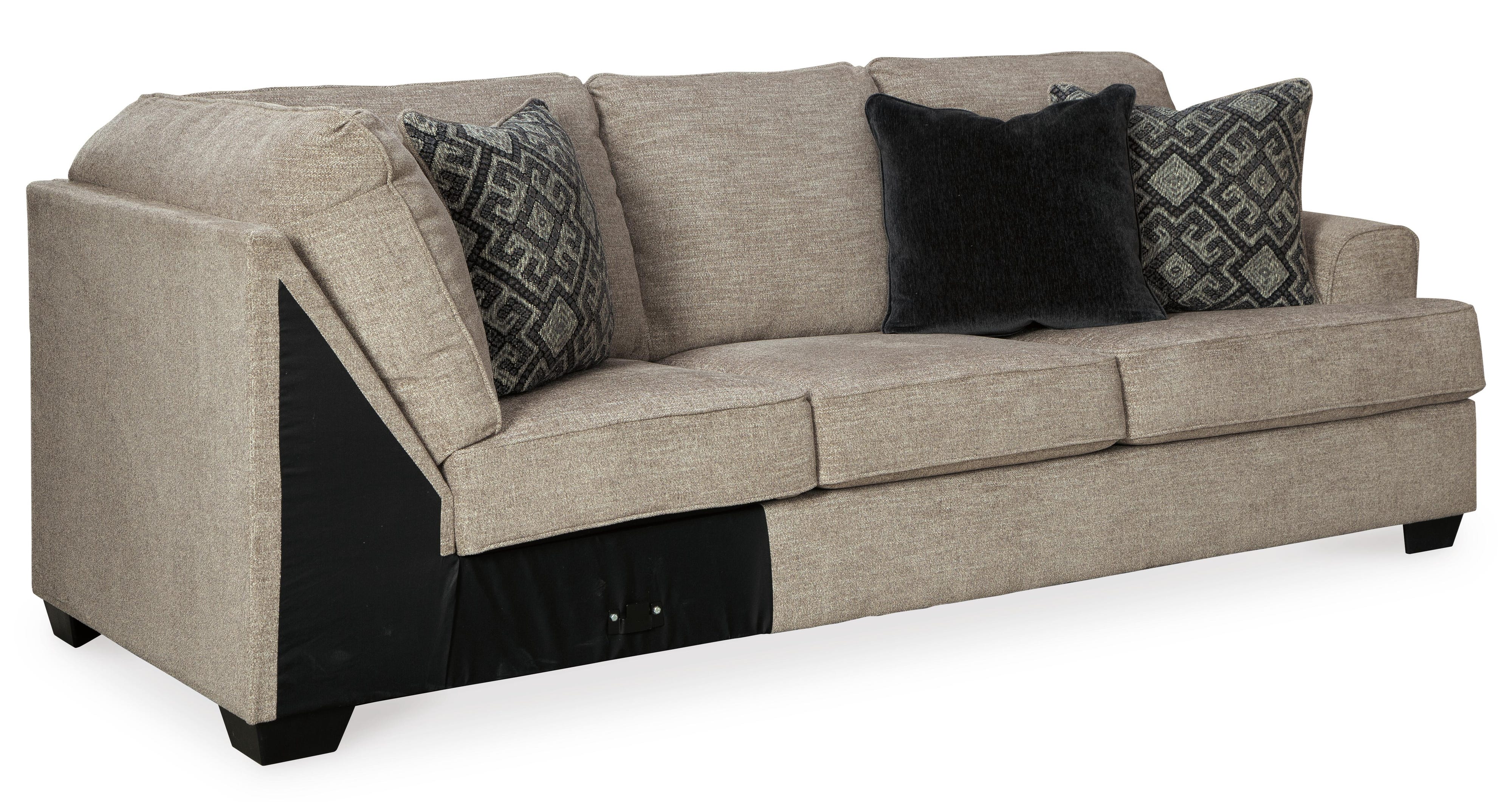 Bovarian 2-Piece Sectional with Ottoman