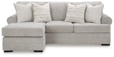 Eastonbridge Sofa Chaise and Oversized Chair
