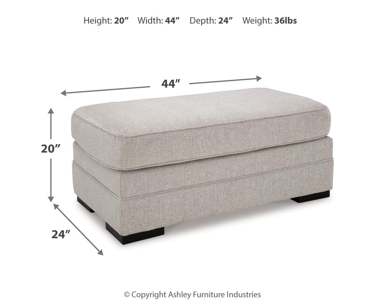 Eastonbridge Chair and Ottoman