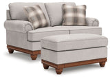 Clearbrooke Loveseat and Ottoman