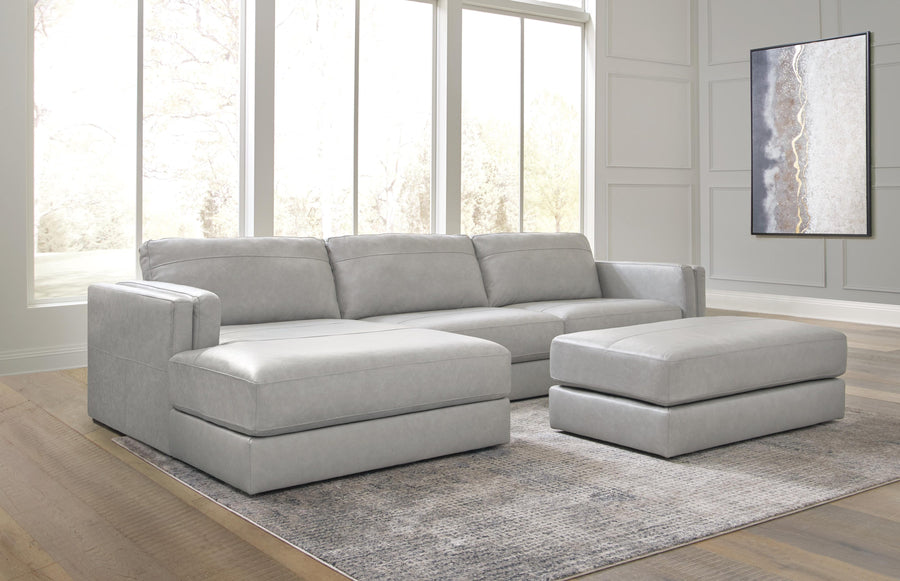 Amiata 2-Piece Sectional with Ottoman