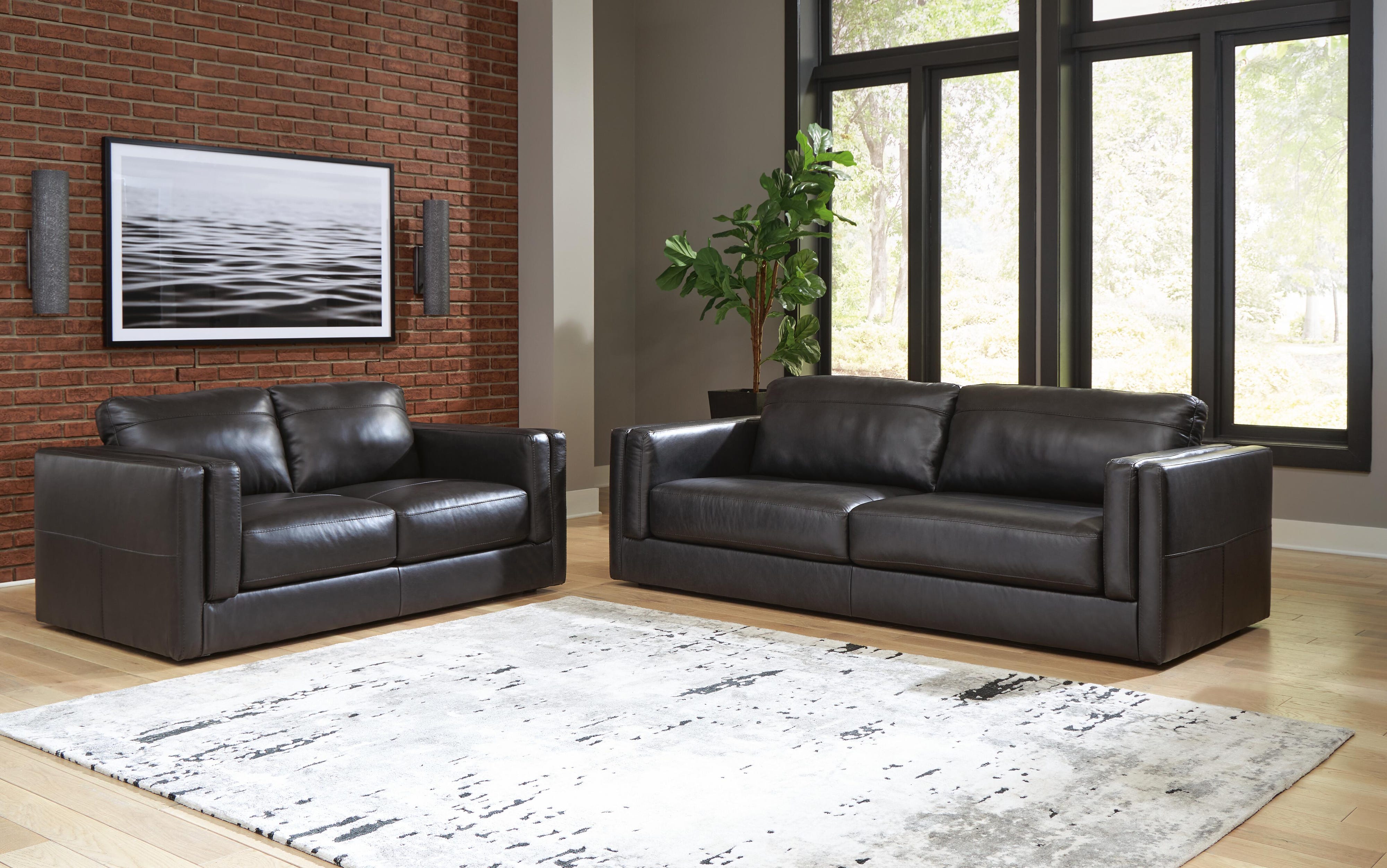 Amiata Sofa and Loveseat